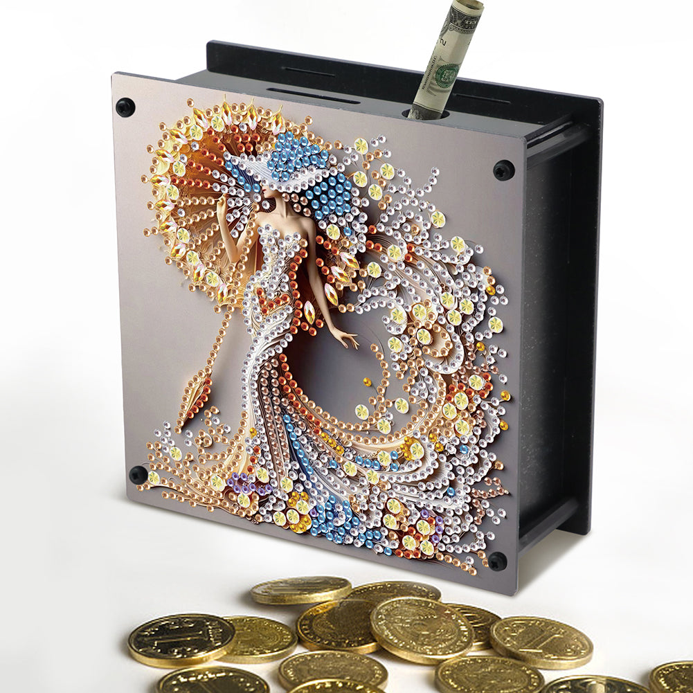 Hummingbird Diamond Painting Change Holder Case Decors for Adults Beginners