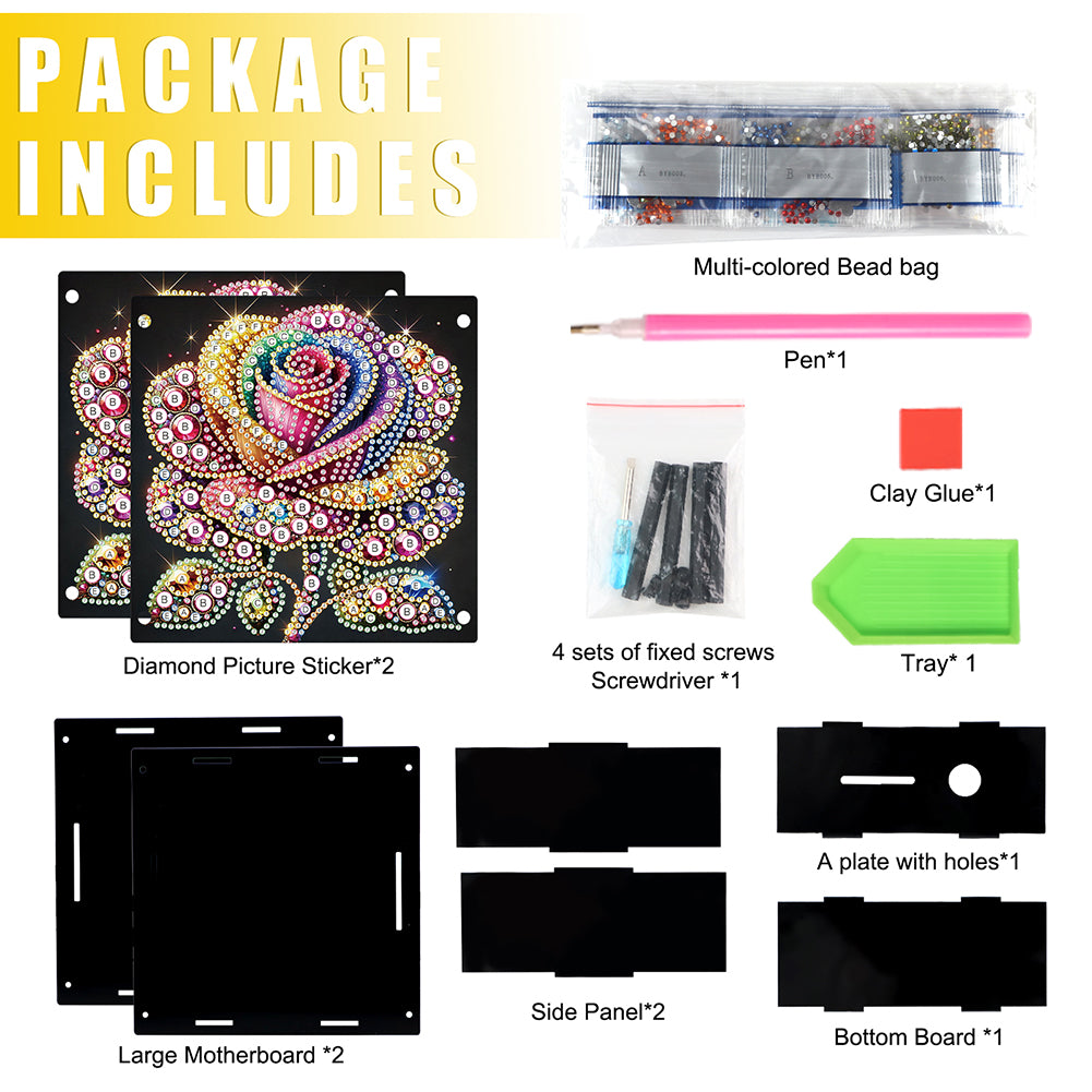 Hummingbird Diamond Painting Change Holder Case Decors for Adults Beginners