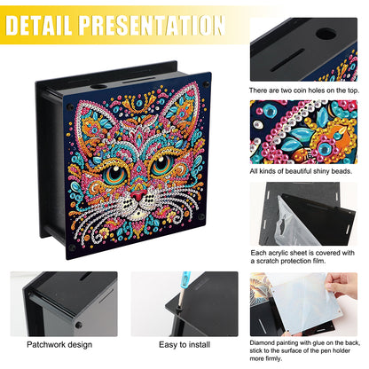 Hummingbird Diamond Painting Change Holder Case Decors for Adults Beginners