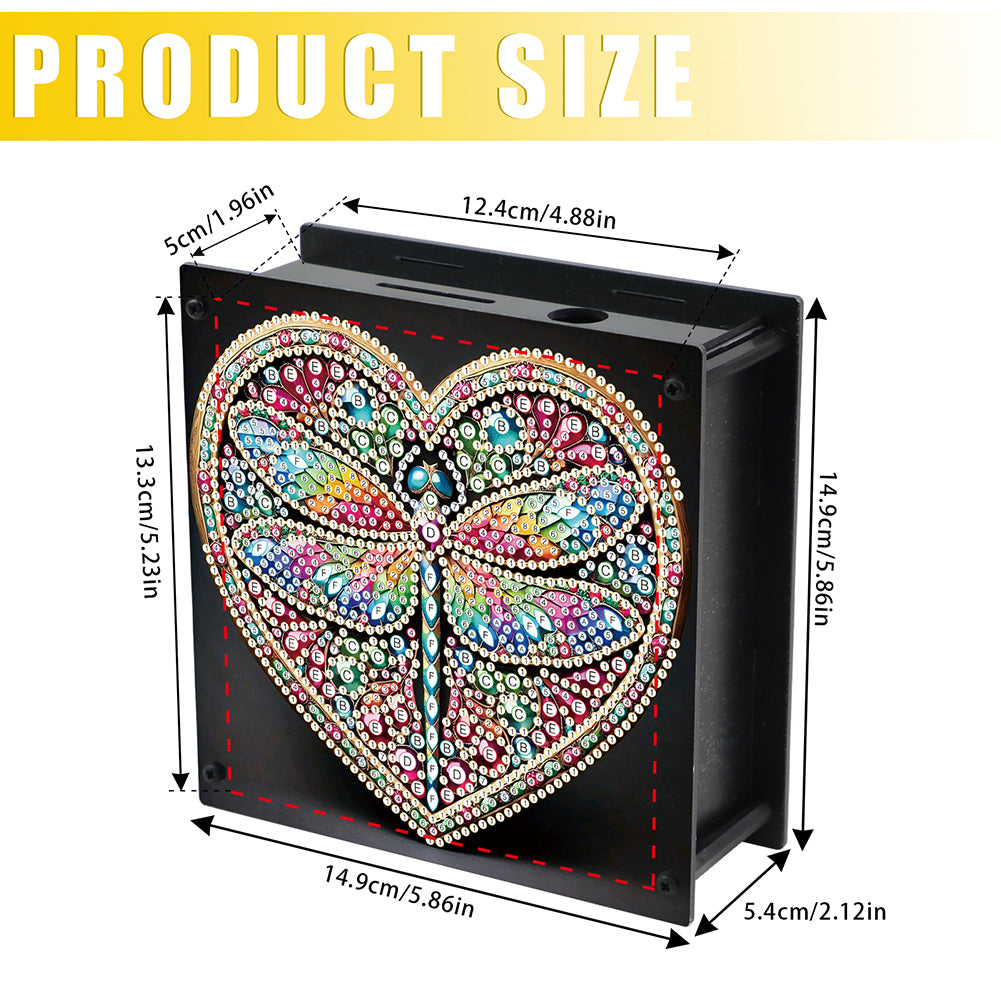 Hummingbird Diamond Painting Change Holder Case Decors for Adults Beginners