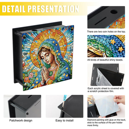 Hummingbird Diamond Painting Change Holder Case Decors for Adults Beginners
