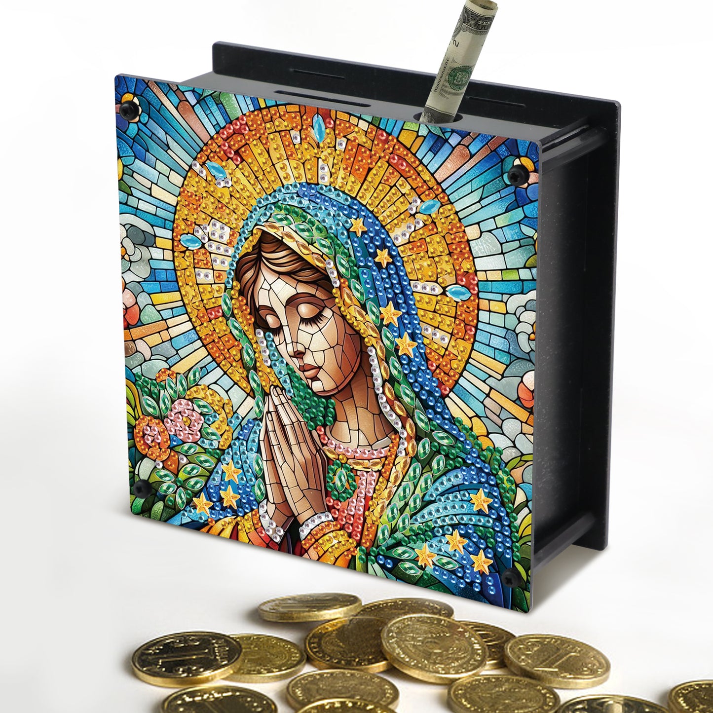 Hummingbird Diamond Painting Change Holder Case Decors for Adults Beginners