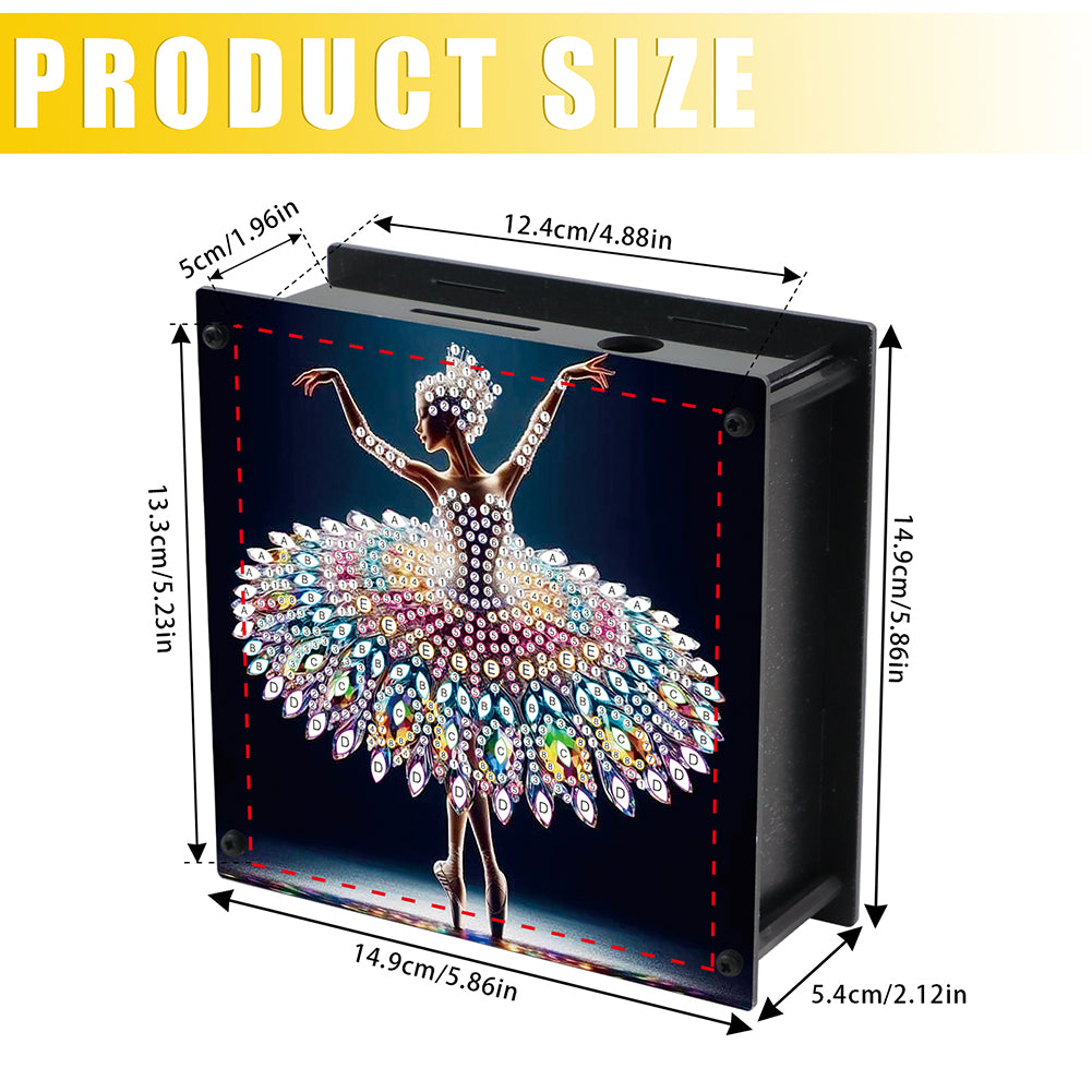 Hummingbird Diamond Painting Change Holder Case Decors for Adults Beginners