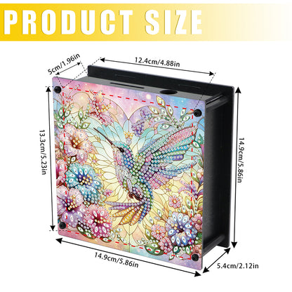 Hummingbird Diamond Painting Change Holder Case Decors for Adults Beginners