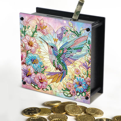 Hummingbird Diamond Painting Change Holder Case Decors for Adults Beginners