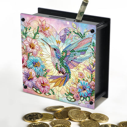 Hummingbird Diamond Painting Change Holder Case Decors for Adults Beginners