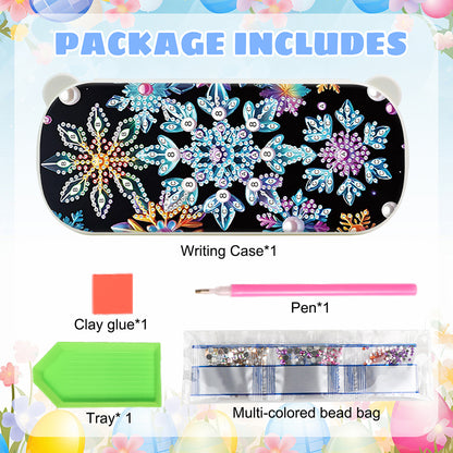 DIY Diamond Painting Pencil Case for Pens Brushes Accessories Travel Pencil Case