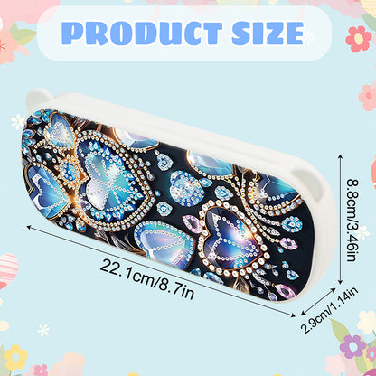 DIY Diamond Painting Pencil Case for Pens Brushes Accessories Travel Pencil Case