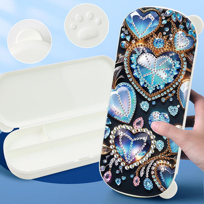 DIY Diamond Painting Pencil Case for Pens Brushes Accessories Travel Pencil Case