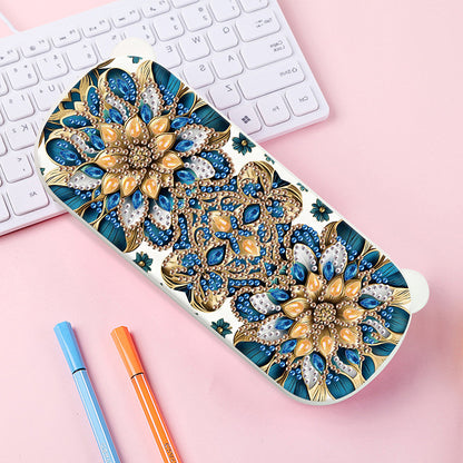 DIY Diamond Painting Pencil Case for Pens Brushes Accessories Travel Pencil Case