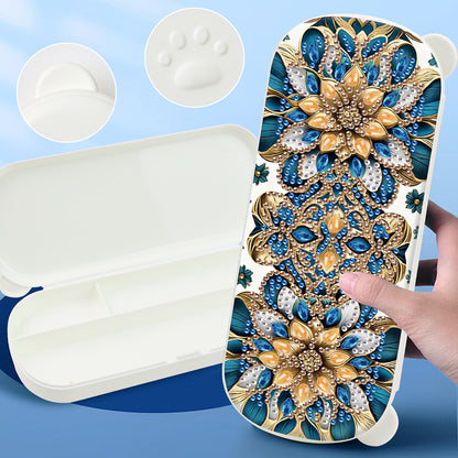 DIY Diamond Painting Pencil Case for Pens Brushes Accessories Travel Pencil Case
