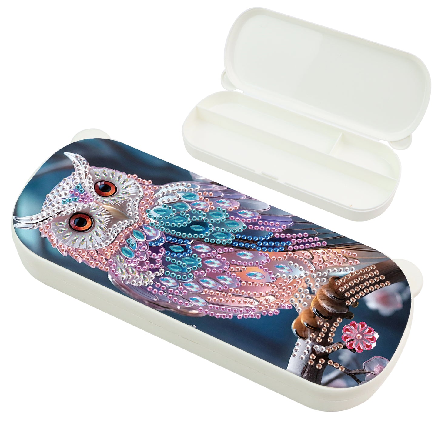 DIY Diamond Painting Pencil Case for Pens Brushes Accessories Travel Pencil Case