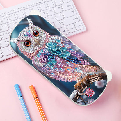 DIY Diamond Painting Pencil Case for Pens Brushes Accessories Travel Pencil Case