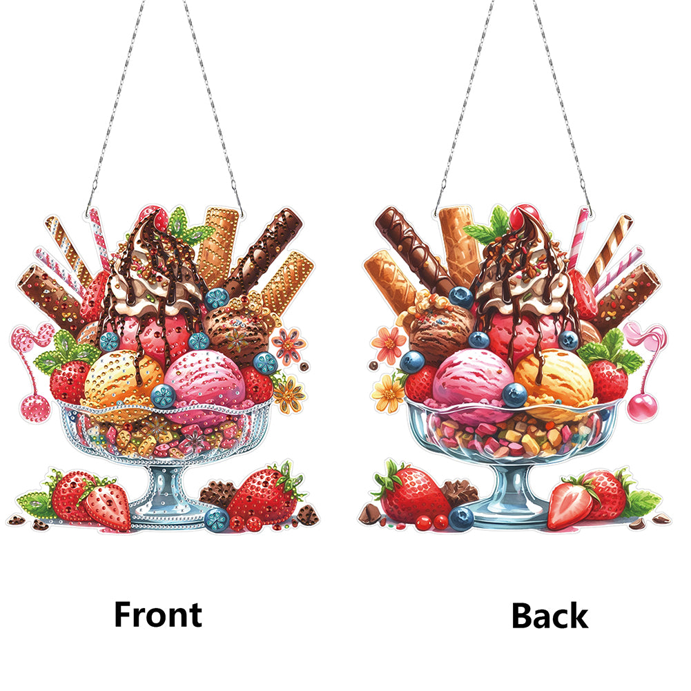 2D Flat DIY Diamond Art Pendant Diamond Painting Set Home Wall Decoration Crafts