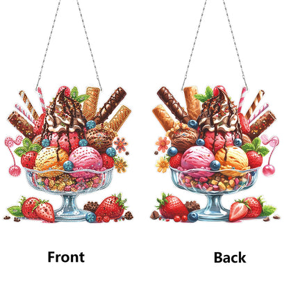 2D Flat DIY Diamond Art Pendant Diamond Painting Set Home Wall Decoration Crafts