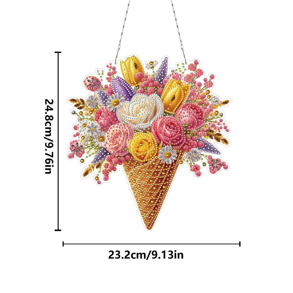 2D Flat DIY Diamond Art Pendant Diamond Painting Set Home Wall Decoration Crafts