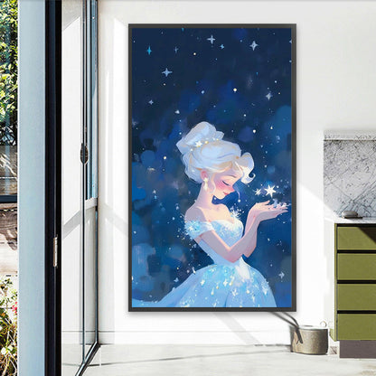 Sleeping Disney Princess - Full Round Drill Diamond Painting 40*70CM
