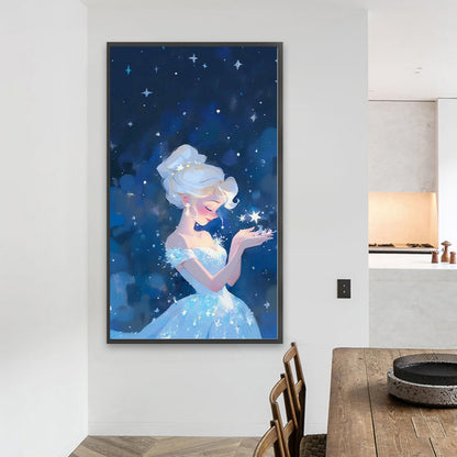 Sleeping Disney Princess - Full Round Drill Diamond Painting 40*70CM