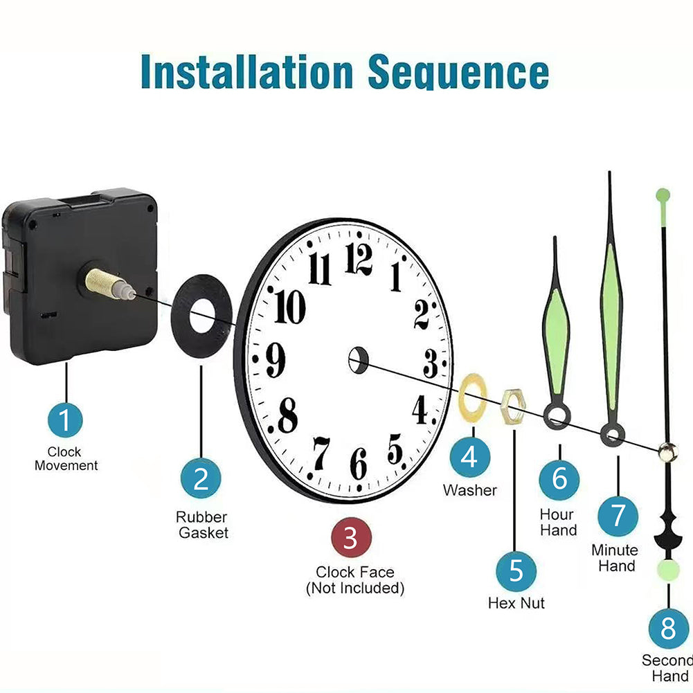 Acrylic Special Shape Flower Bird DIY Crystal Diamond Clock for Adults Beginners