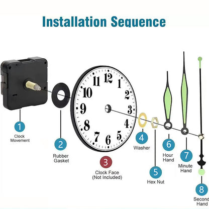 Acrylic Special Shape Flower Bird DIY Crystal Diamond Clock for Adults Beginners