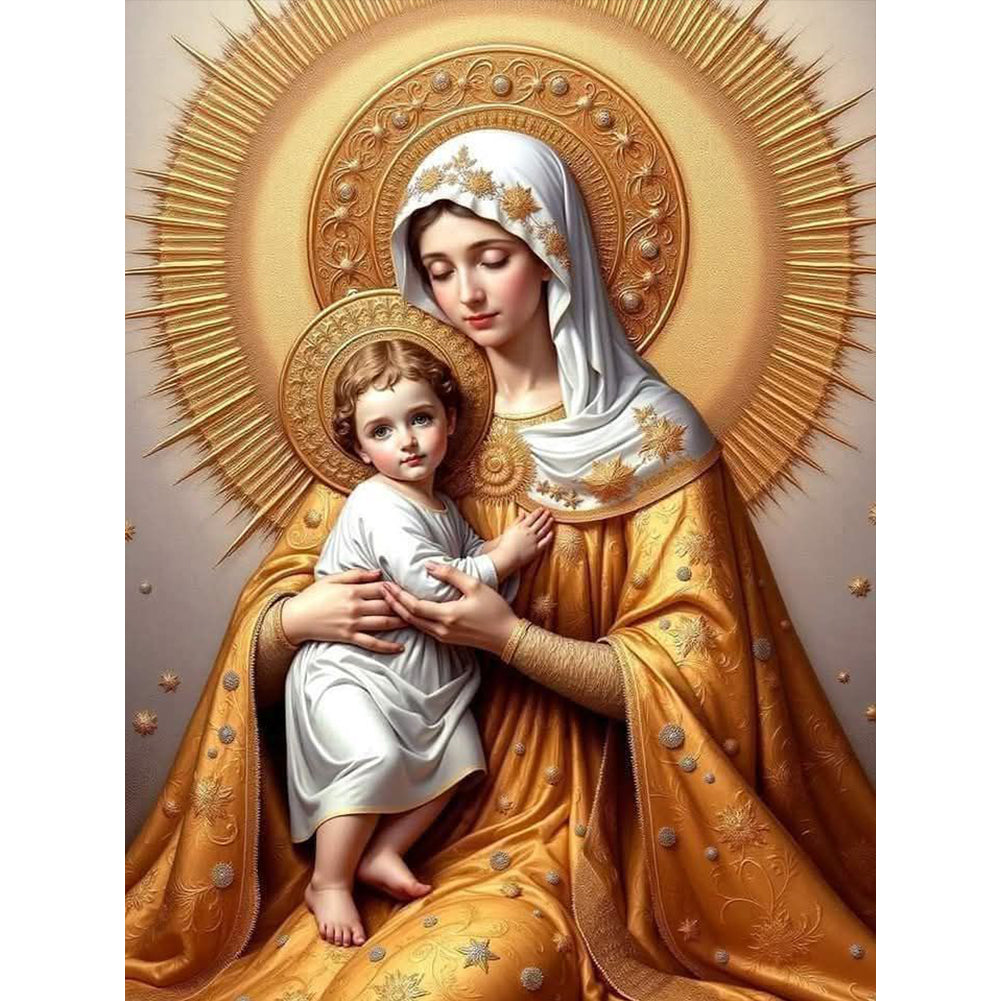Madonna - Full Round Drill Diamond Painting 30*40CM