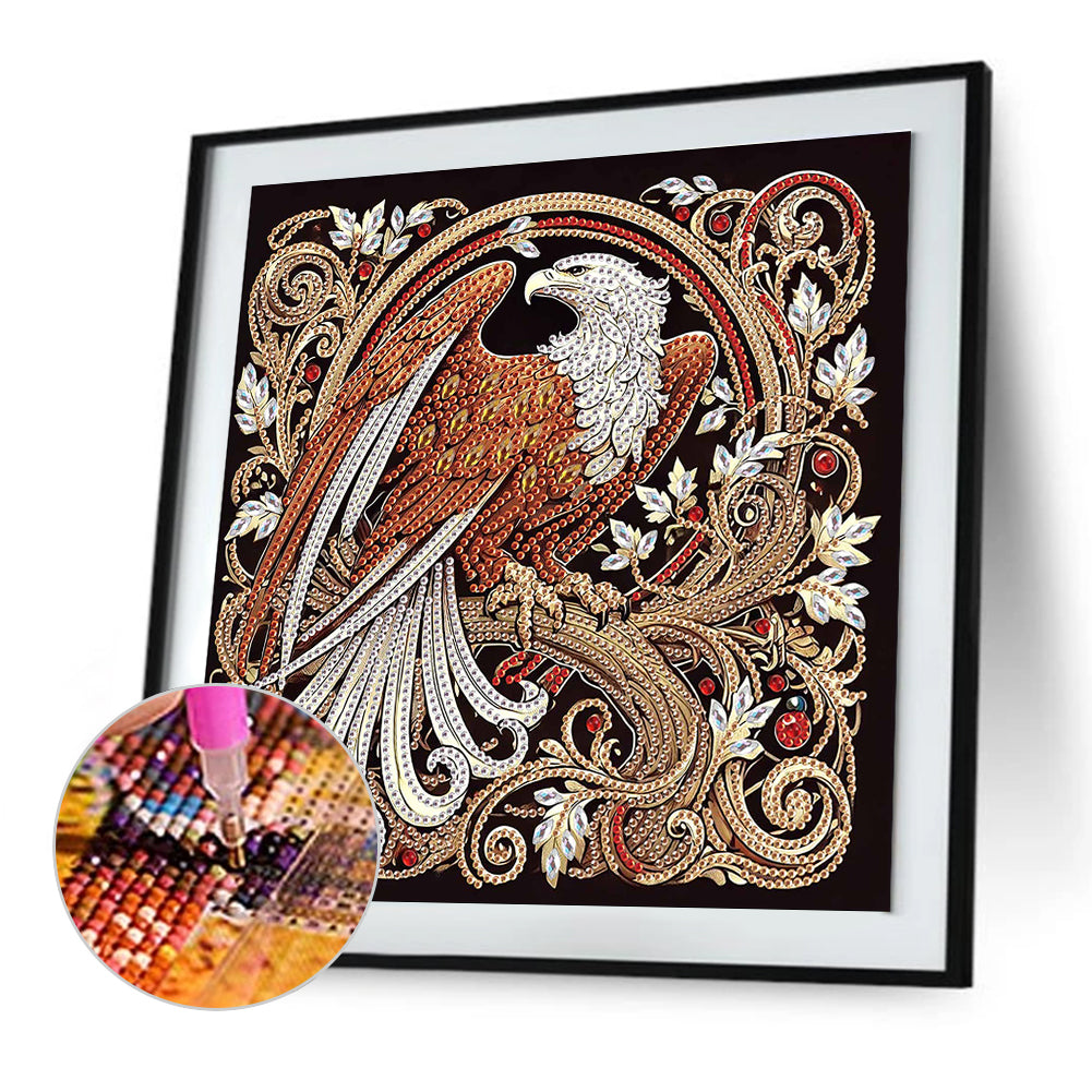 Eagle - Special Shaped Drill Diamond Painting 30*30CM