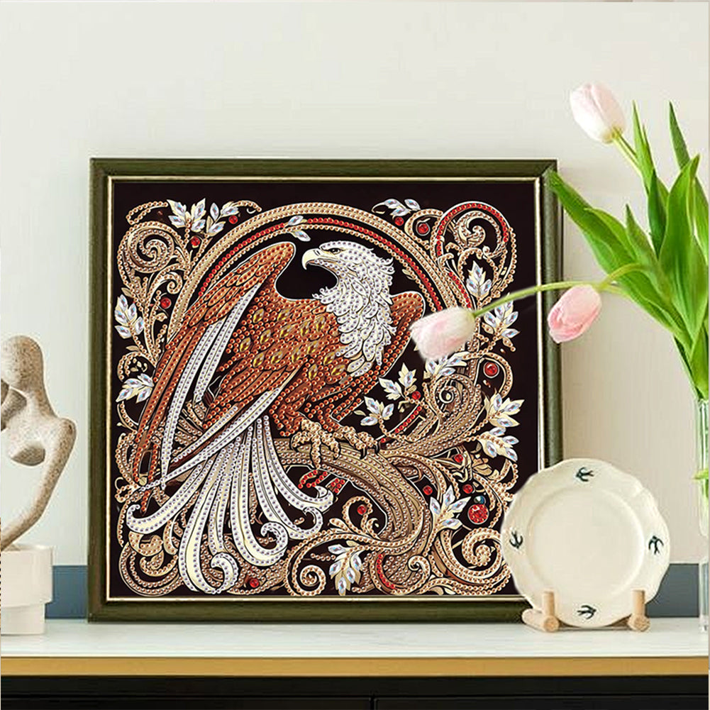 Eagle - Special Shaped Drill Diamond Painting 30*30CM