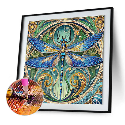 Dragonfly - Special Shaped Drill Diamond Painting 30*30CM