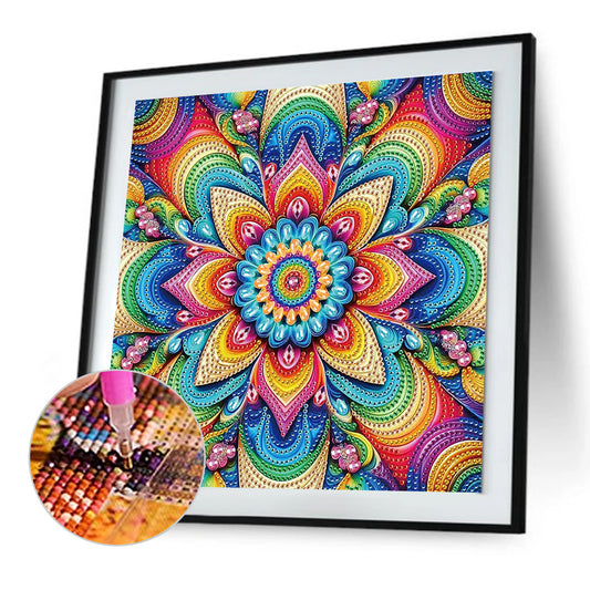 Mandala - Special Shaped Drill Diamond Painting 30*30CM