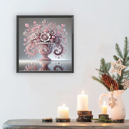 Gem Vase - Special Shaped Drill Diamond Painting 30*30CM