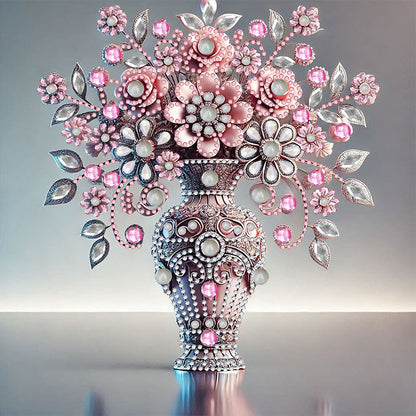 Gem Vase - Special Shaped Drill Diamond Painting 30*30CM