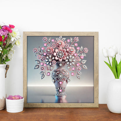 Gem Vase - Special Shaped Drill Diamond Painting 30*30CM
