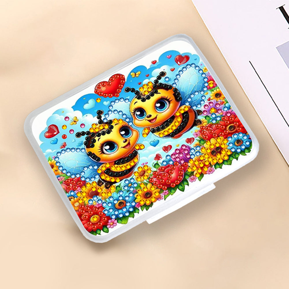 Animals Pill Storage Box Diamond Painting Pill Case Pill Dispenser for Art Craft