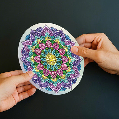 12PCS DIY Diamond Art Greeting Cards Xmas Designs for Festivals and Celebrations