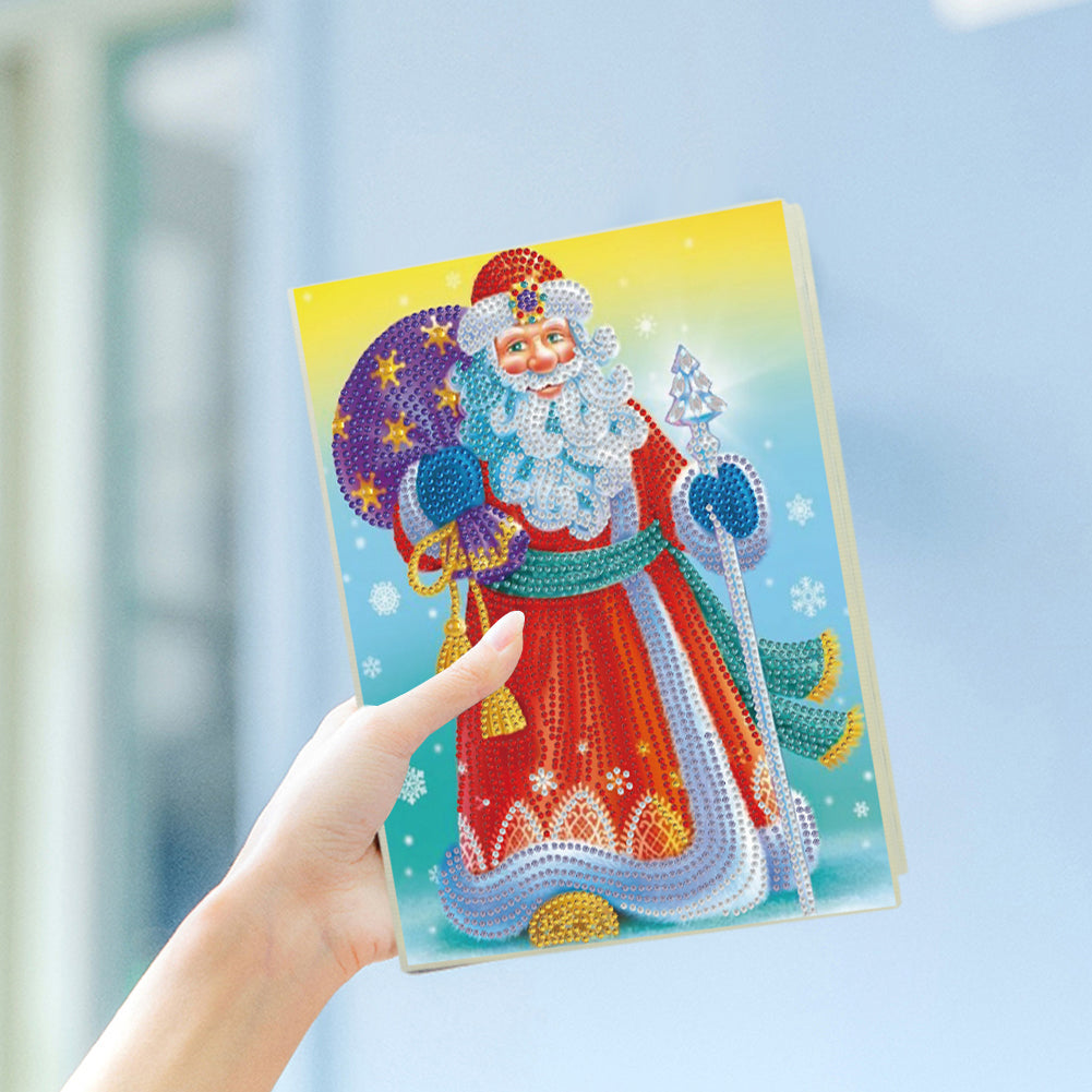 DIY Special Shaped Diamond Painting Notebook 50 Pages A5 Diamond Art Diary Book