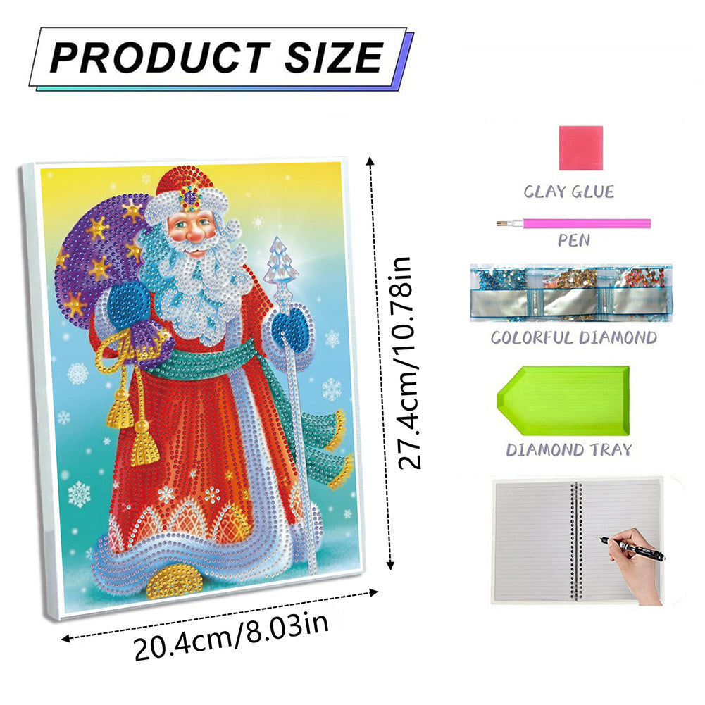 DIY Special Shaped Diamond Painting Notebook 50 Pages A5 Diamond Art Diary Book