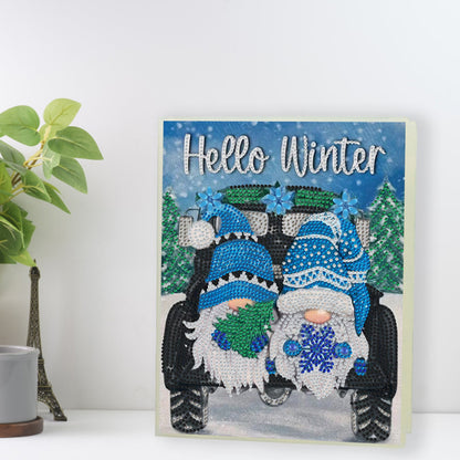 DIY Special Shaped Diamond Painting Notebook 50 Pages A5 Diamond Art Diary Book