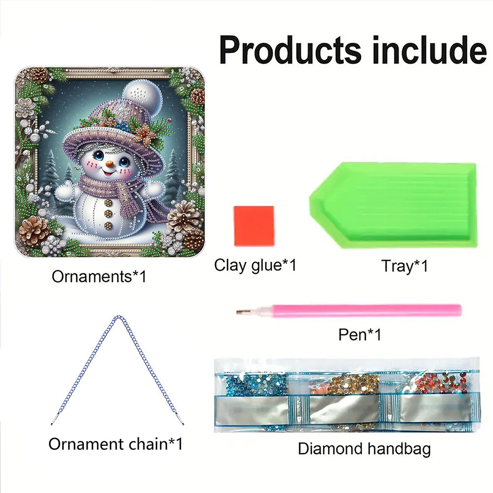 2D Flat DIY Diamond Art Pendant Diamond Painting Set Home Wall Decoration Crafts