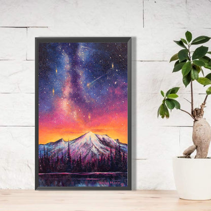 Aurora Peak - Full Round Drill Diamond Painting 30*50CM