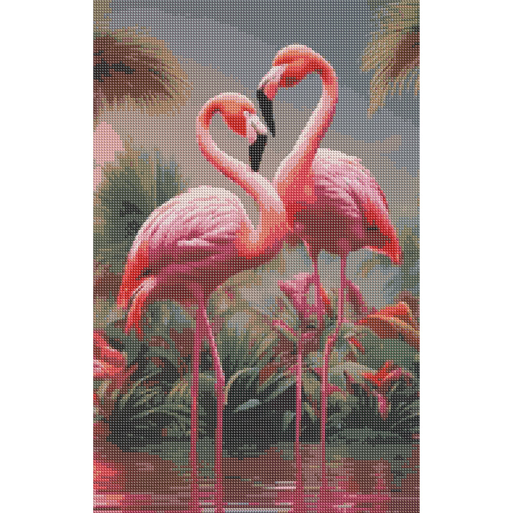 Flamingo - Full Round Drill Diamond Painting 40*60CM