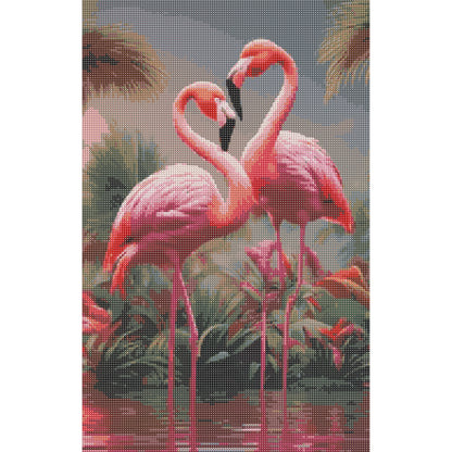 Flamingo - Full Round Drill Diamond Painting 40*60CM