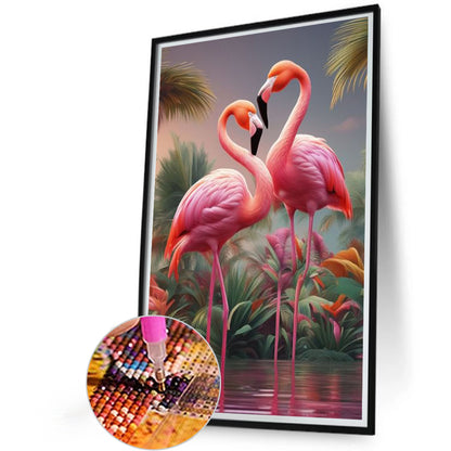 Flamingo - Full Round Drill Diamond Painting 40*60CM