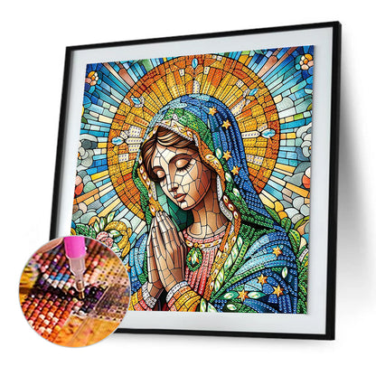 Religion Madonna - Special Shaped Drill Diamond Painting 30*30CM
