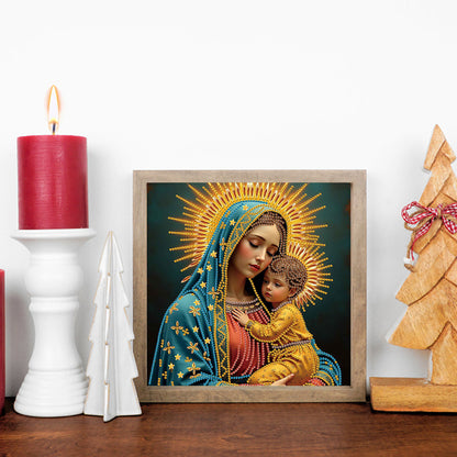 Religion Madonna - Special Shaped Drill Diamond Painting 30*30CM