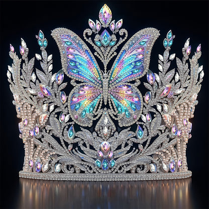 Gorgeous Crown - Special Shaped Drill Diamond Painting 30*30CM