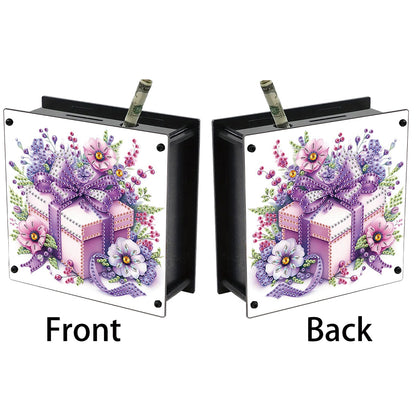 Cat Diamond Painting Money Saving Box Diamond Painting Change Holder Case Decors