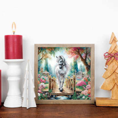 Horse - Special Shaped Drill Diamond Painting 30*30CM