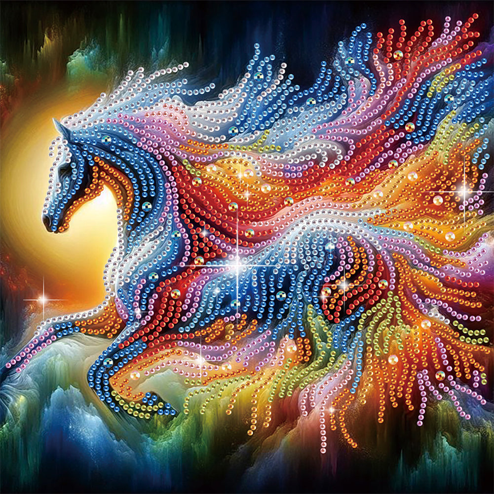 Horse - Special Shaped Drill Diamond Painting 30*30CM