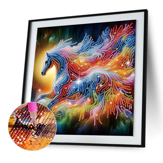 Horse - Special Shaped Drill Diamond Painting 30*30CM