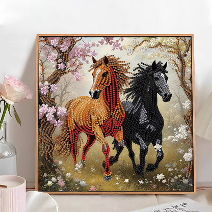 Horse - Special Shaped Drill Diamond Painting 30*30CM